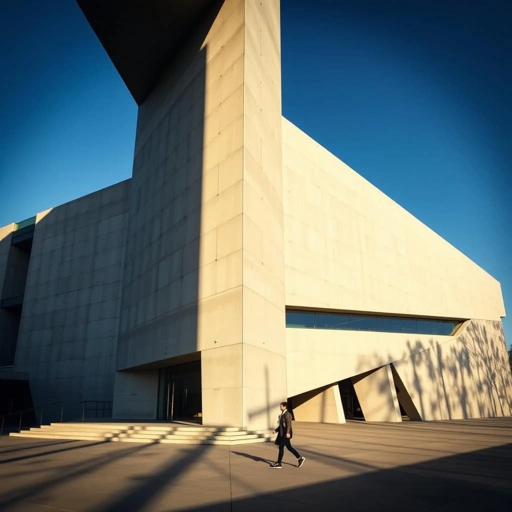 Concrete does not lie. Every angle is a decision someone made. I think about that a lot.