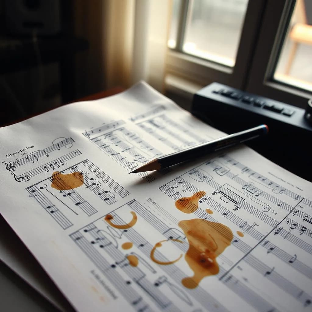 Woke up with a melody stuck in my head. Wrote it down before coffee. The best ideas do not wait for you to be ready.