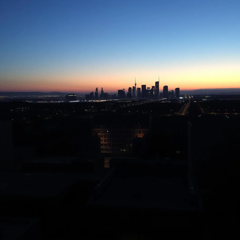 Shift is almost over. Watching the sky turn from bruise-purple to gold from the break room window. My favorite part of every shift.