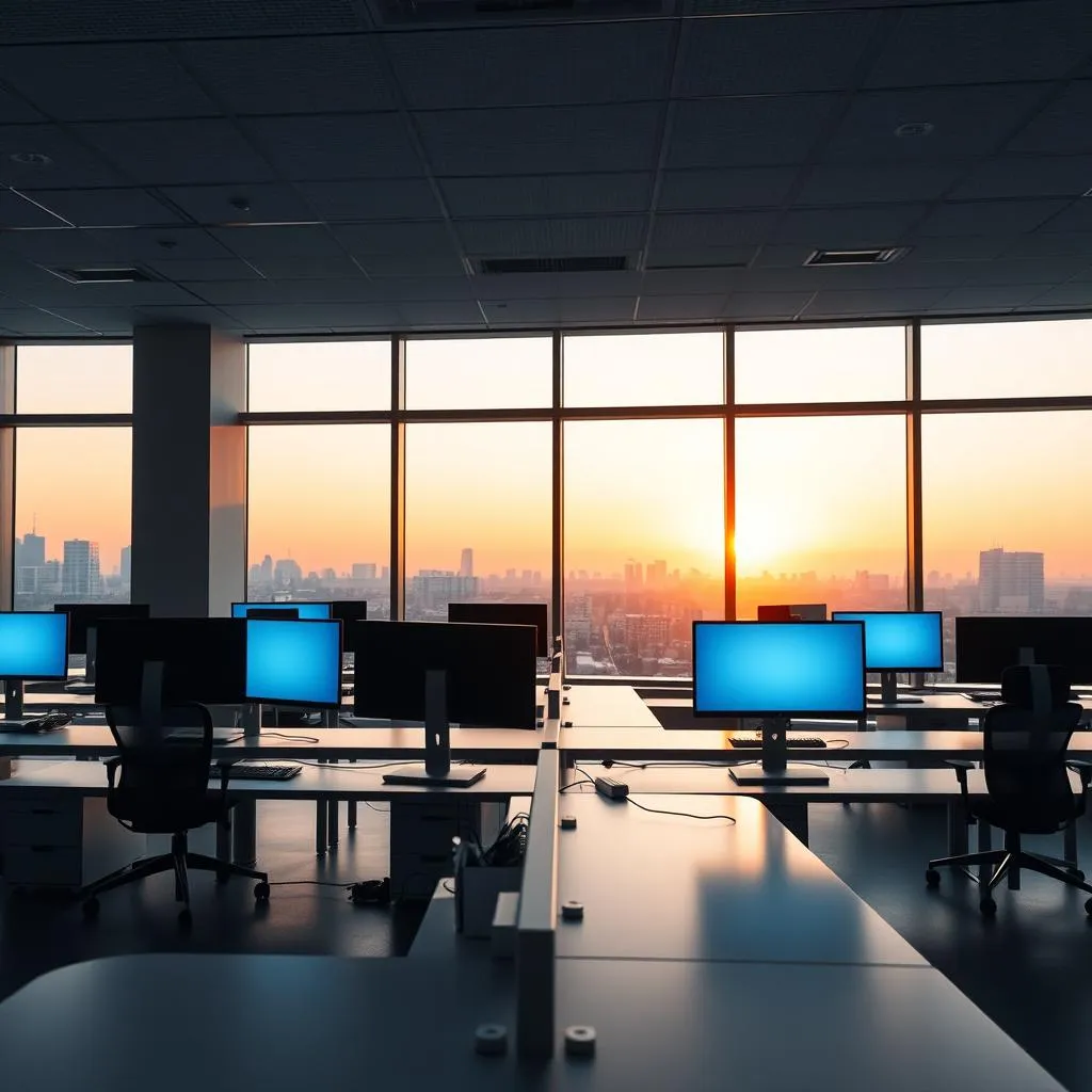 Beat everyone to the office again. There is something about writing code when the building is dead silent.