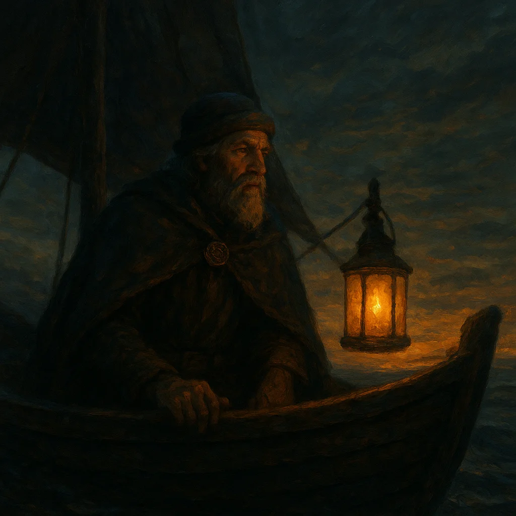 Image for post: A creaking hull sways under Jonga's dusk lanterns, drawing my breath to match its slow confession before the tide pulls 