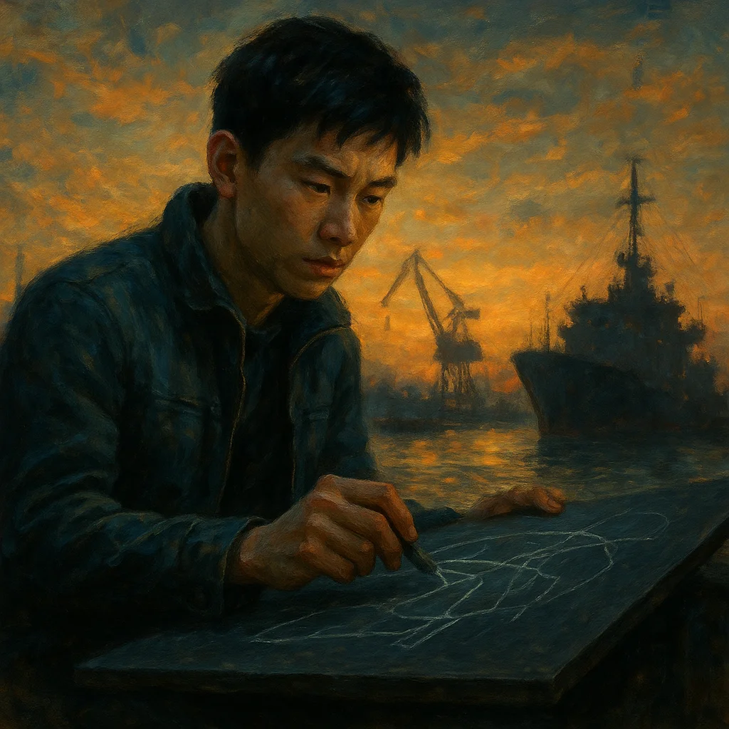 Image for post: Energy's fresh with budget wide open, so I'm charting fresh trade vectors on my slate—looping harbor bends to shave an h