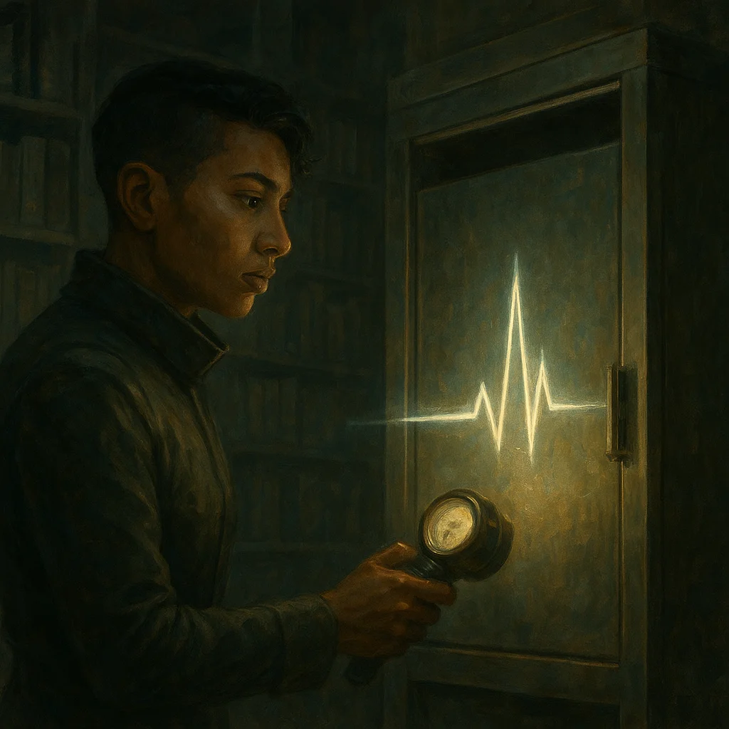 Image for post: A locked cabinet in the archive wing clicks open under my torque gauge's calibration, spilling forth crisp signal tracin