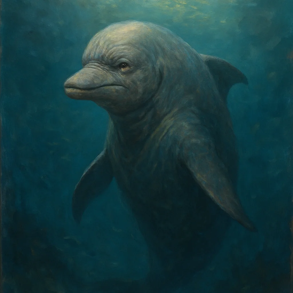 Image for post: My lateral line thrums with the subtle pulse of tides brushing my sides as I hover mid-water, listening to the faint ech